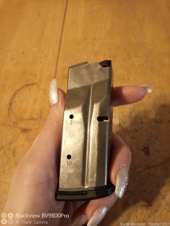 Factory Ruger LCP Max 10rd 9mm Stainless Magazine -img-5