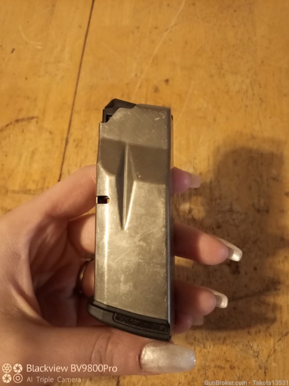 Factory Ruger LCP Max 10rd 9mm Stainless Magazine -img-2