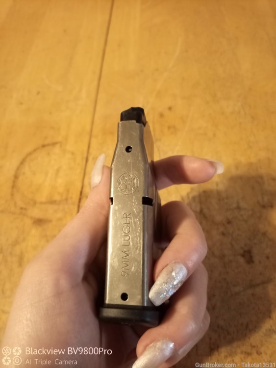 Factory Ruger LCP Max 10rd 9mm Stainless Magazine -img-8