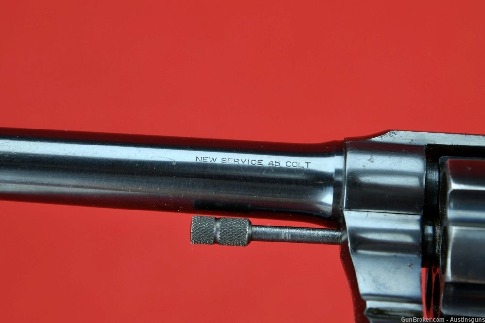 FINE, ORIGINAL Colt New Service DA Revolver - .45 LC-img-2