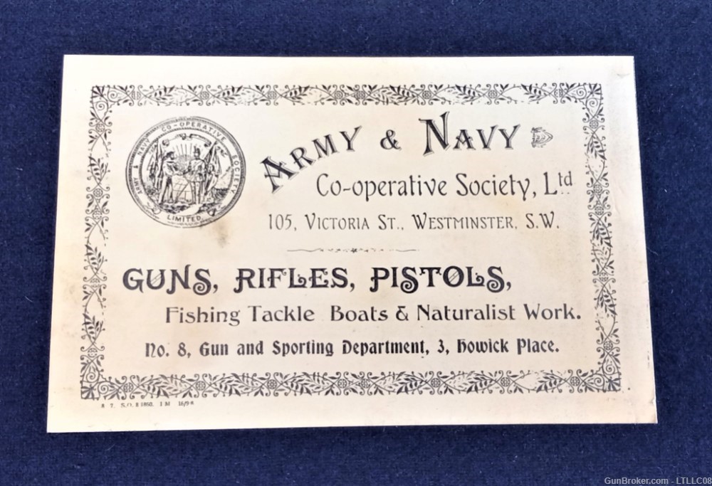 ARMY NAVY - DOUBLE RIFLE - .500 BP EXPRESS-img-2