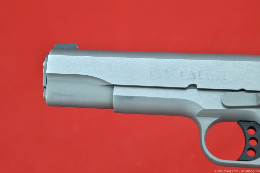 MINT Colt Delta Elite 1911 10mm *STAINLESS - W/ BOX*-img-11