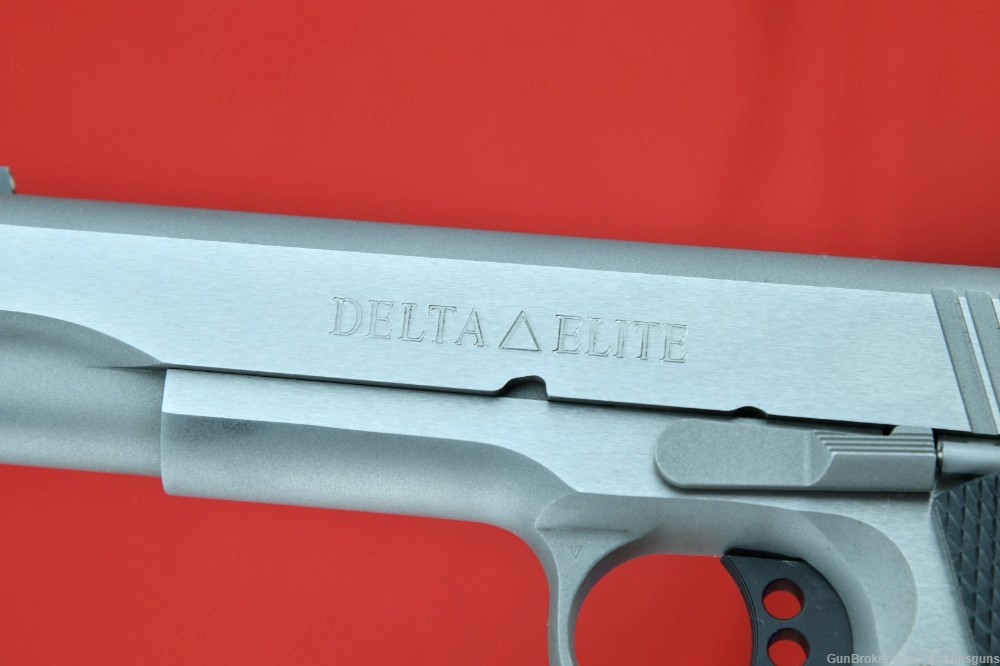 MINT Colt Delta Elite 1911 10mm *STAINLESS - W/ BOX*-img-2