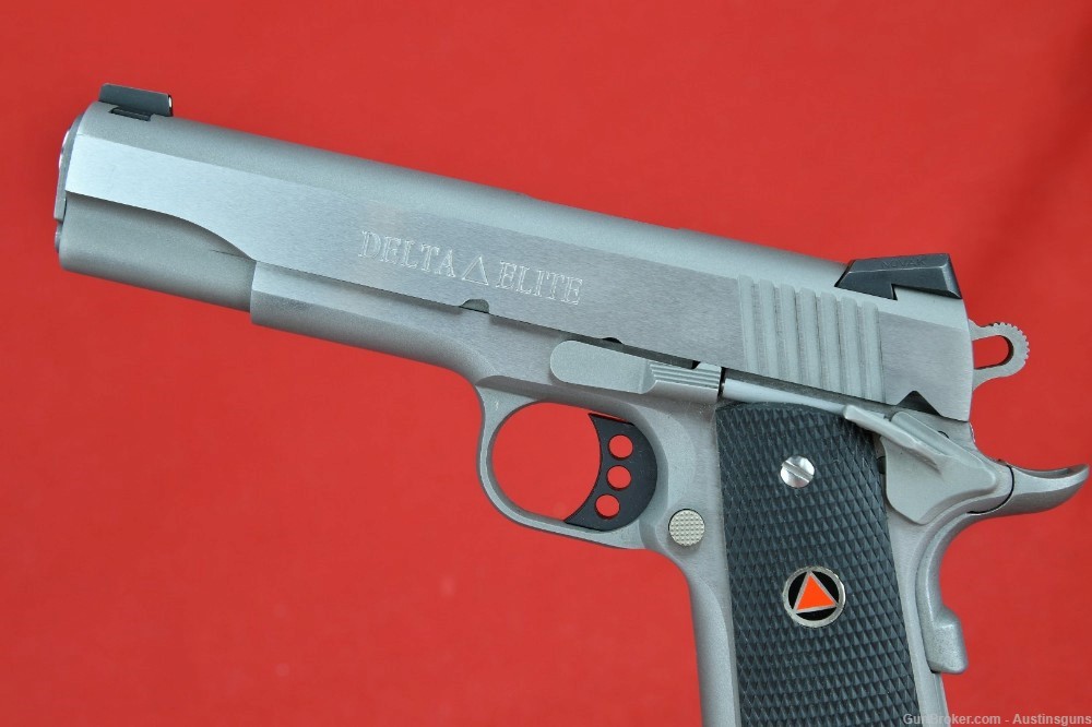 MINT Colt Delta Elite 1911 10mm *STAINLESS - W/ BOX*-img-8