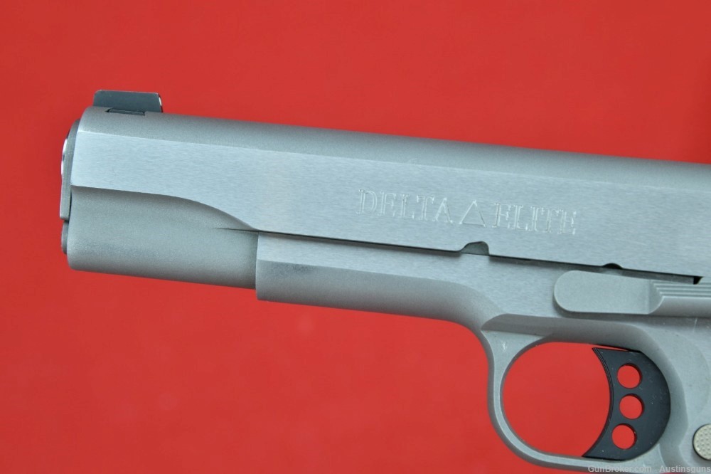 MINT Colt Delta Elite 1911 10mm *STAINLESS - W/ BOX*-img-10