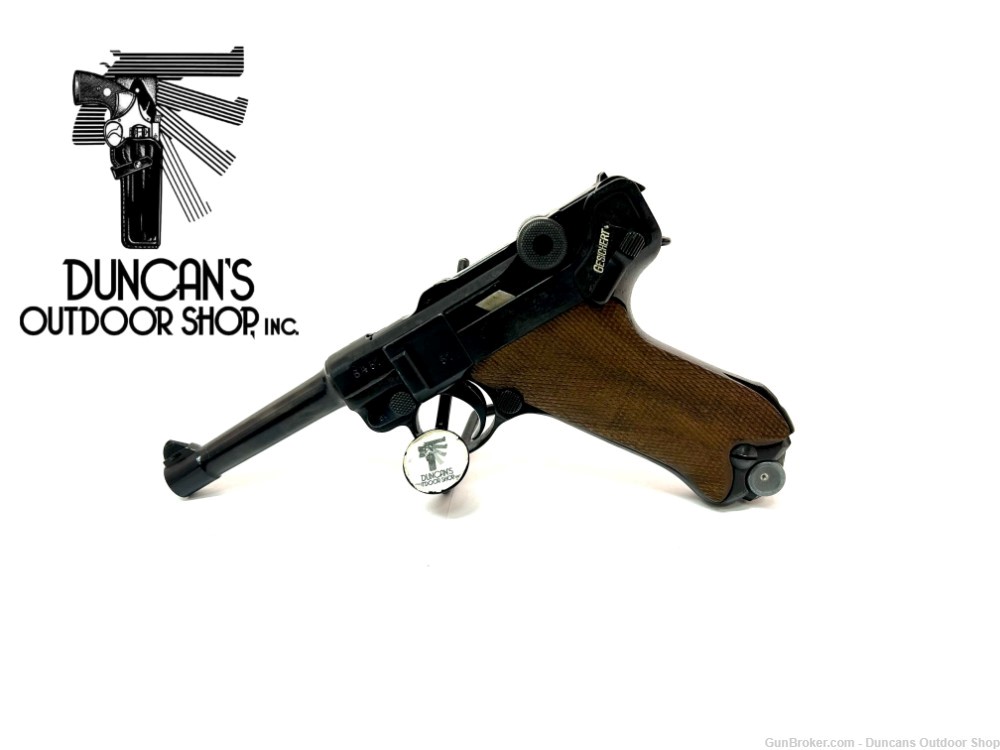 DWM P-08 9MM LUGER ALPHABET STAMPED WITH 2 MAGS-img-0