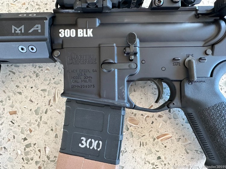 Daniel Defense Lower AR-15 Custom SBR NFA 300 Blackout-img-4