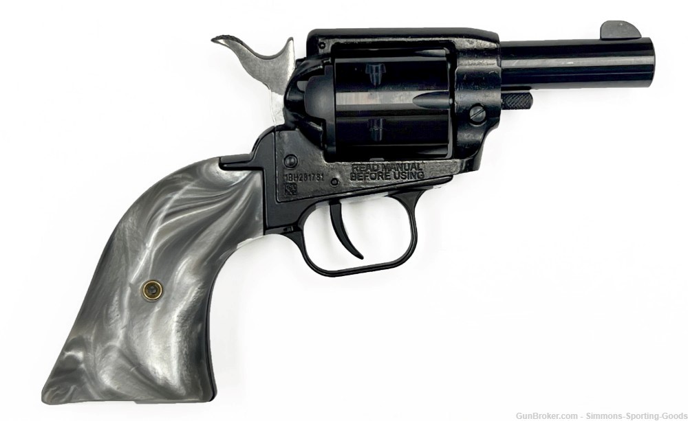 Heritage Barkeep (BK22B2GPRL) 2.68" 22LR 6Rd Revolver - Black/Grey Pearl-img-1