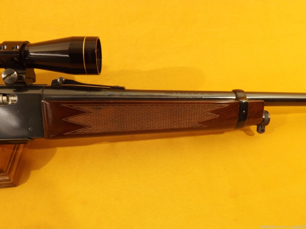 BROWNING 81 BLR .243WIN LEVER ACTION RIFLE W/LEUPOLD SCOPE-img-4