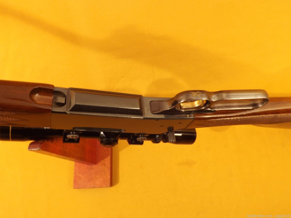 BROWNING 81 BLR .243WIN LEVER ACTION RIFLE W/LEUPOLD SCOPE-img-19
