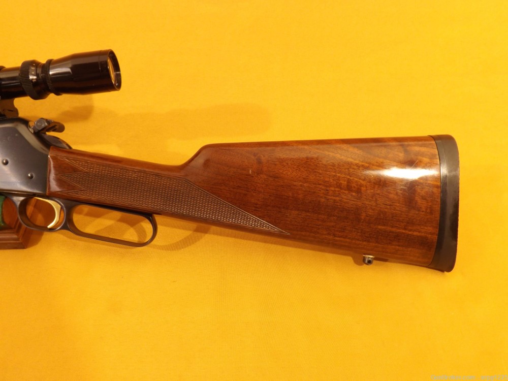 BROWNING 81 BLR .243WIN LEVER ACTION RIFLE W/LEUPOLD SCOPE-img-8