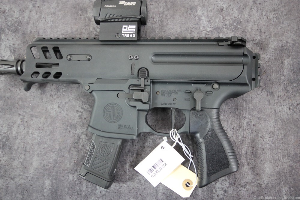 New Sig Sauer Model MPX in 9 MM with 4.5" Barrel & Romeo 5 Optic-img-5