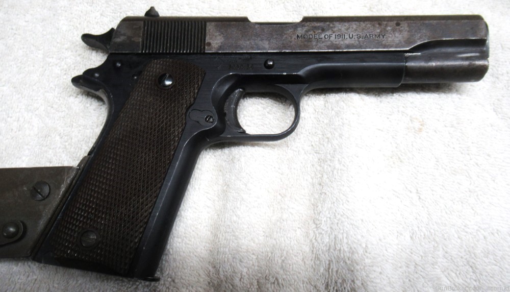 Colt 1911 Slide, Receiver / Stock R M T Machine, 45 ACP, Very Good -img-3
