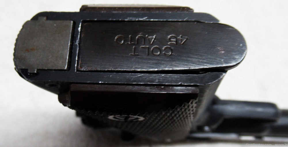 Colt 1911 Slide, Receiver / Stock R M T Machine, 45 ACP, Very Good -img-8