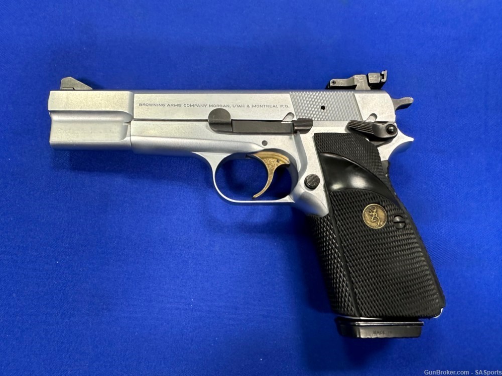 Browning Hi-Power, Silver Chrome, 9mm- 1994-img-0