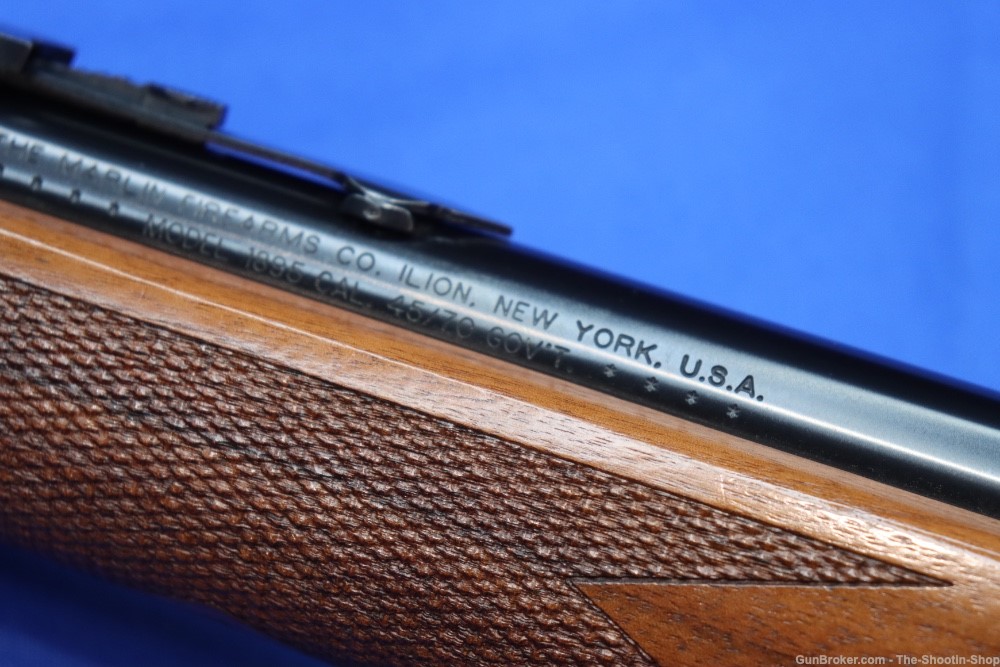 Marlin Model 1895 Rifle 45-70 ILION NY MFG 22" Large Loop Lever 45/70 GOVT -img-20