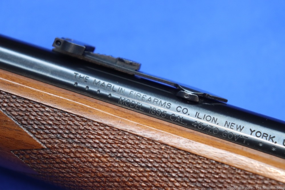 Marlin Model 1895 Rifle 45-70 ILION NY MFG 22" Large Loop Lever 45/70 GOVT -img-19