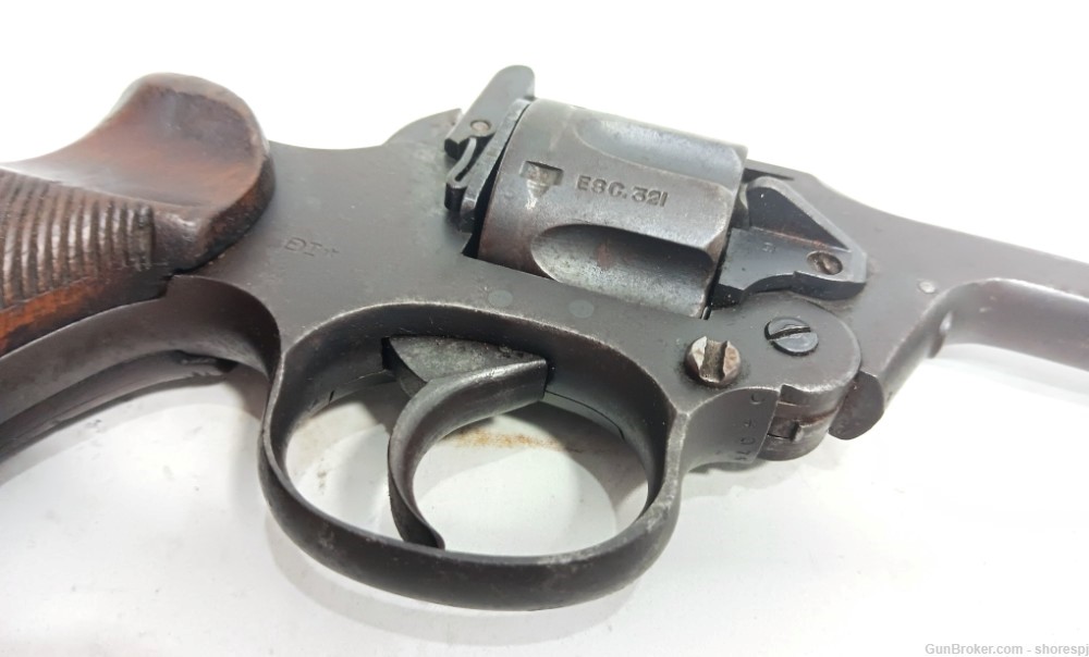 1941 Lee Enfield Number 2 Mark 1* .38-200 Revolver, 5" Parkerized-img-2