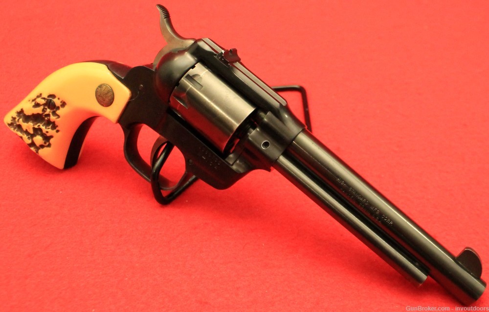 Hi-Standard Double Nine Longhorn .22 LR DA/SA 9-shot 5.5"-barrel Revolver.-img-0