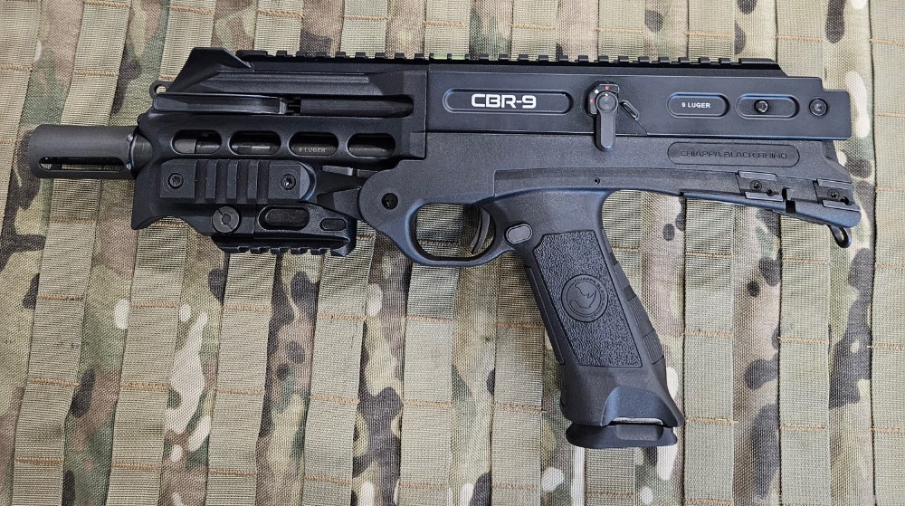 CBR-9 Semi-Auto Pistol 9MM/9"BBL BLACK RHINO-img-0
