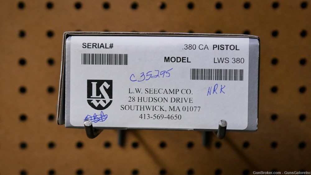Seecamp LWS 380  .380acp  New in Box-img-4