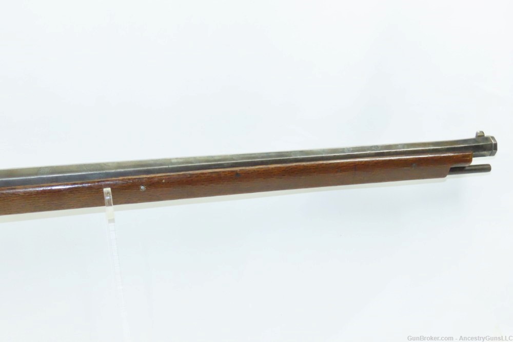 SILVER INLAID Antique JAPANESE MATCHLOCK “Tanegashima” ARQUEBUS .52 Musket -img-4