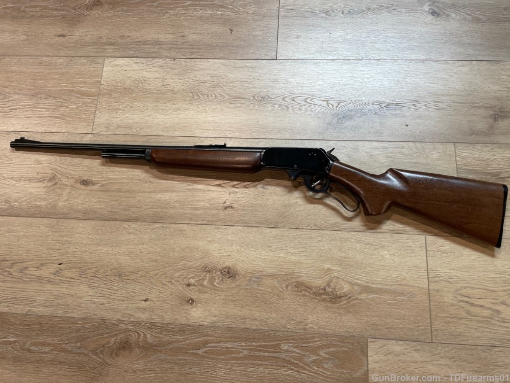 Marlin 336 336-A .30-30 jm stamped waffle top 24" barrel old style C&R-img-1