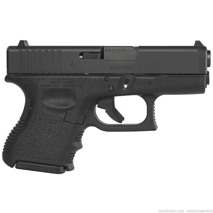 Glock G28 -3.5" Barrel (.380 ACP) Black-img-1
