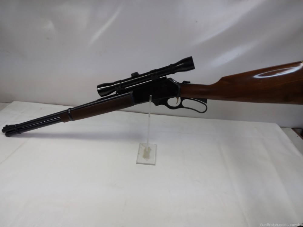 Marlin 336 Lever Action 30-30 Rifle 20" Micro-Groove Barrel  No Reserve-img-0