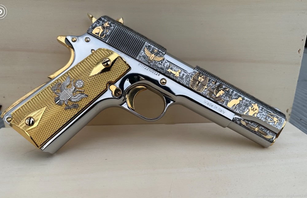 Egyptian engraved Charles Daly 1911 45acp-img-0