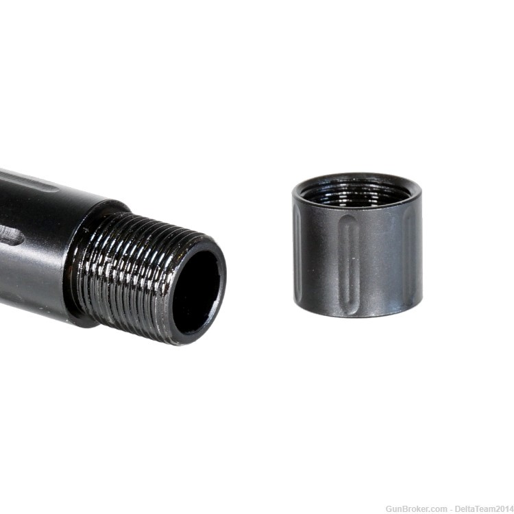 Mercury Precision Glock 17 Gen 3 Compatible Fluted Threaded Barrel with Thr-img-3