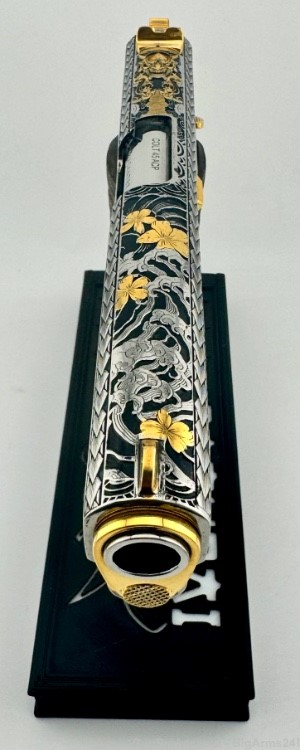 Custom Colt 1911 engraved Samurai collectors edition -img-6