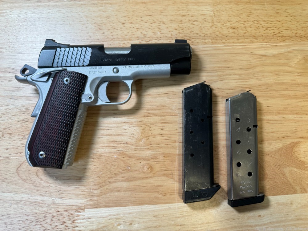 Kimber Super Carry Pro 1911 .45 Awesome carry gun & Defensive pistol!-img-0
