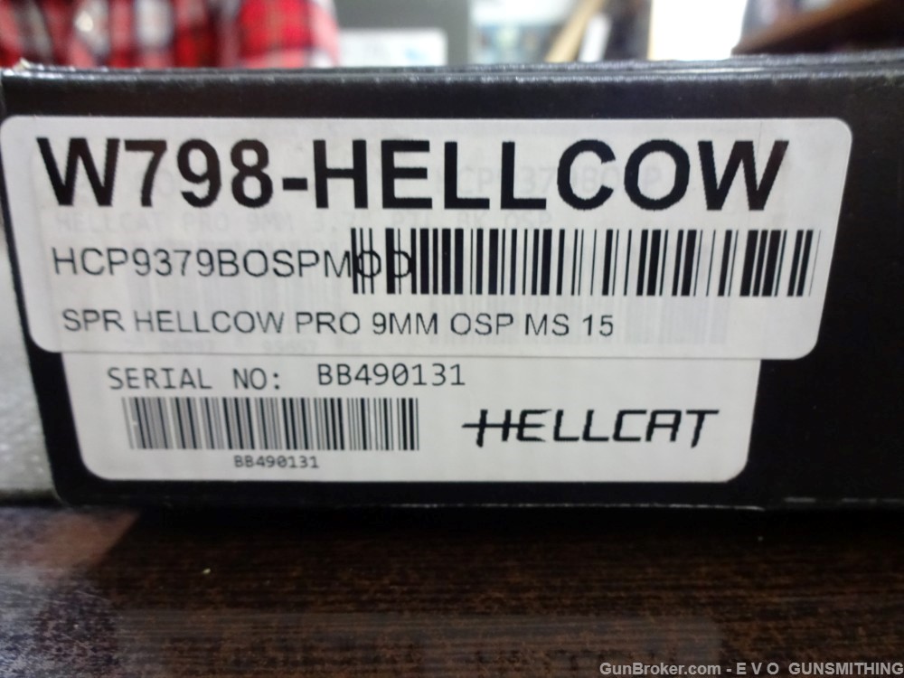 Springfield Hellcat Pro   Hellcow Pro   9mm  EXCLUSIVE LIMITED PRODUCTION -img-9