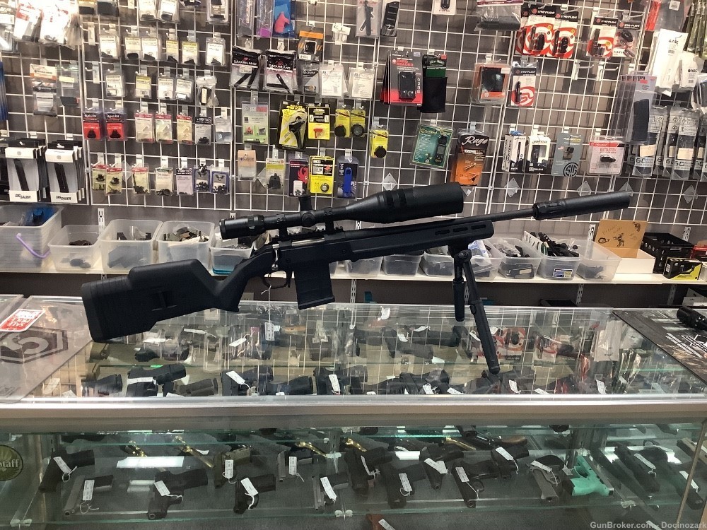 Suppressed Ruger American 308-img-0
