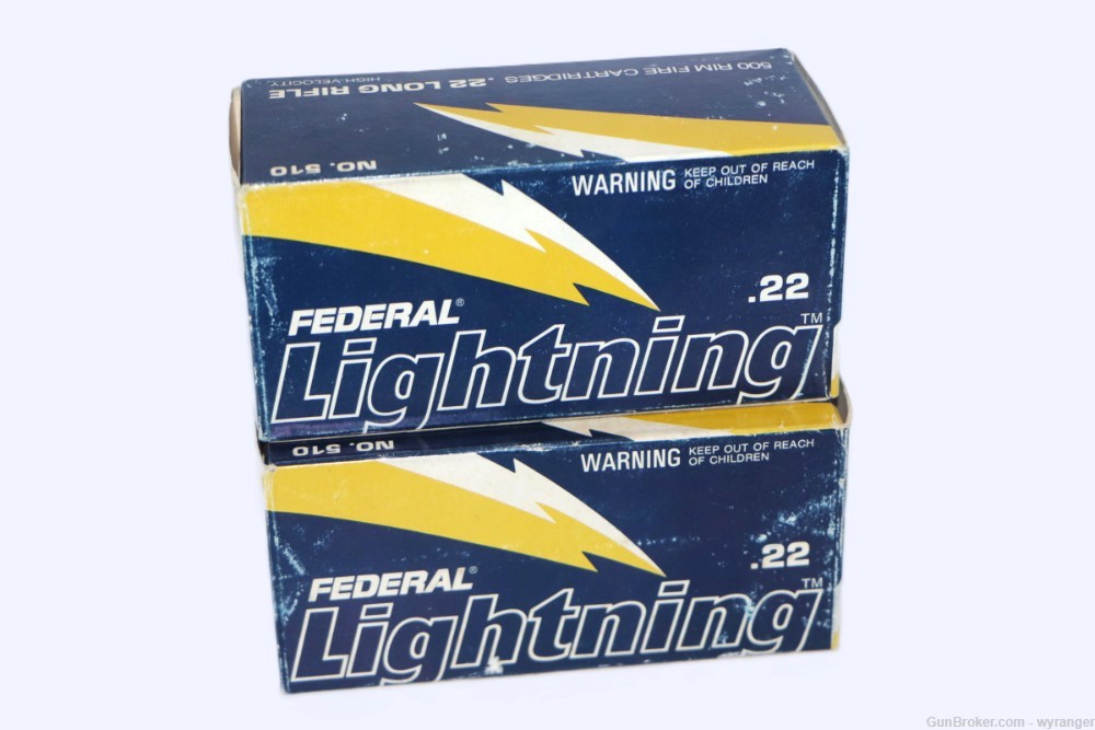 Federal Lightning .22 LR Brick - 500 Rounds-img-0