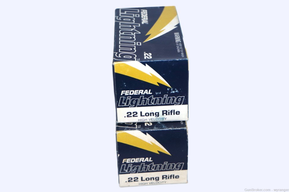 Federal Lightning .22 LR Brick - 500 Rounds-img-1