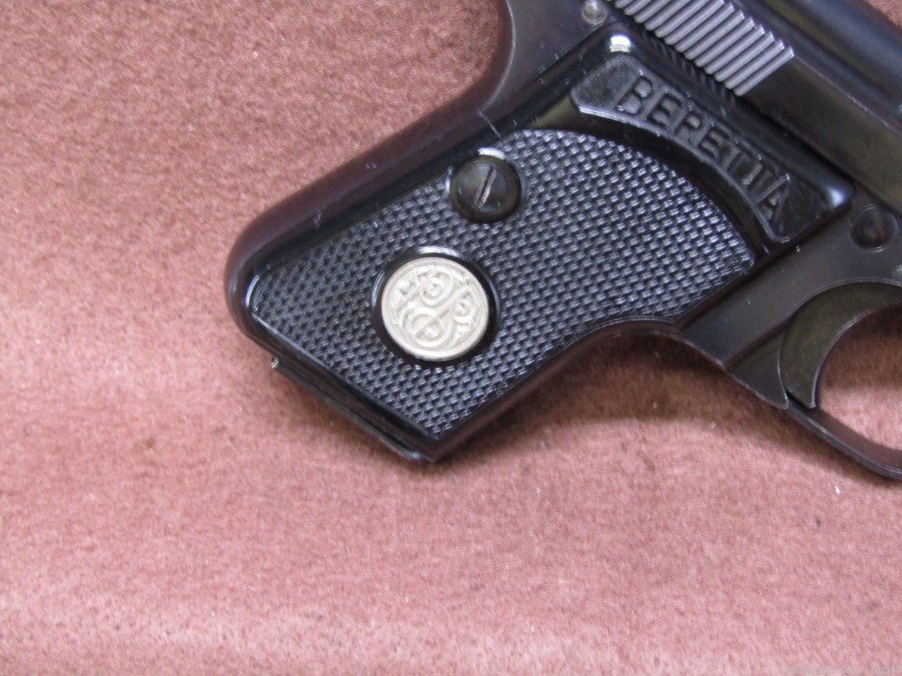 P Beretta Brev 950 22 Short Tip Up Semi Auto Pistol Made in Italy-img-1