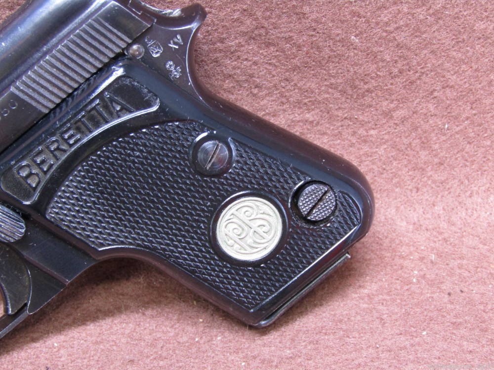 P Beretta Brev 950 22 Short Tip Up Semi Auto Pistol Made in Italy-img-5