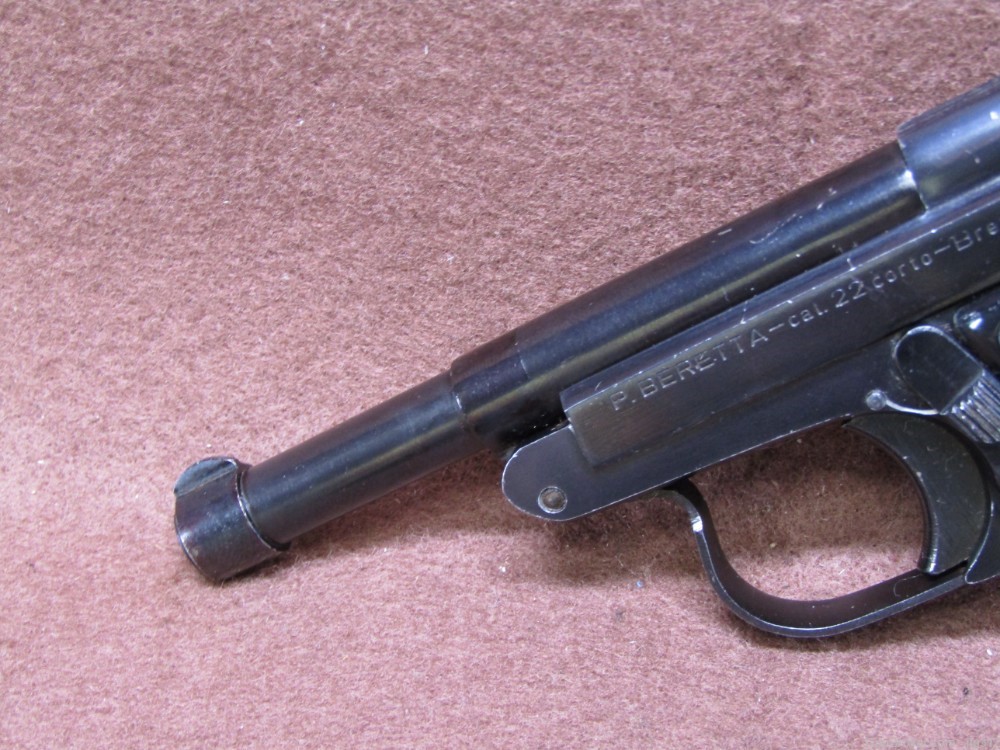 P Beretta Brev 950 22 Short Tip Up Semi Auto Pistol Made in Italy-img-8