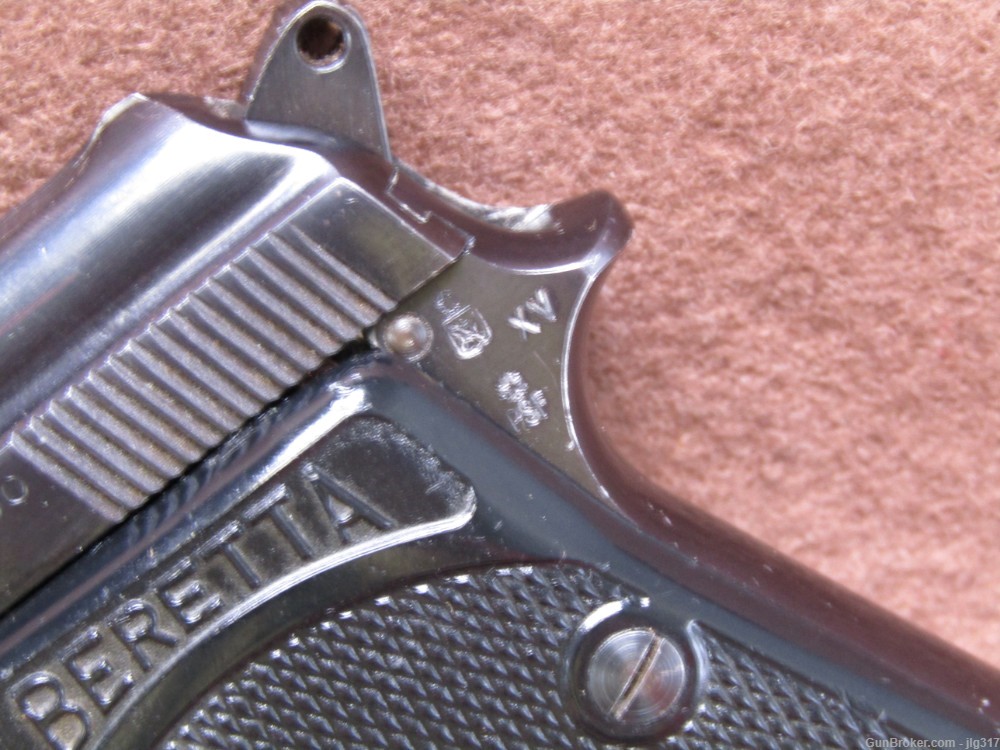 P Beretta Brev 950 22 Short Tip Up Semi Auto Pistol Made in Italy-img-7