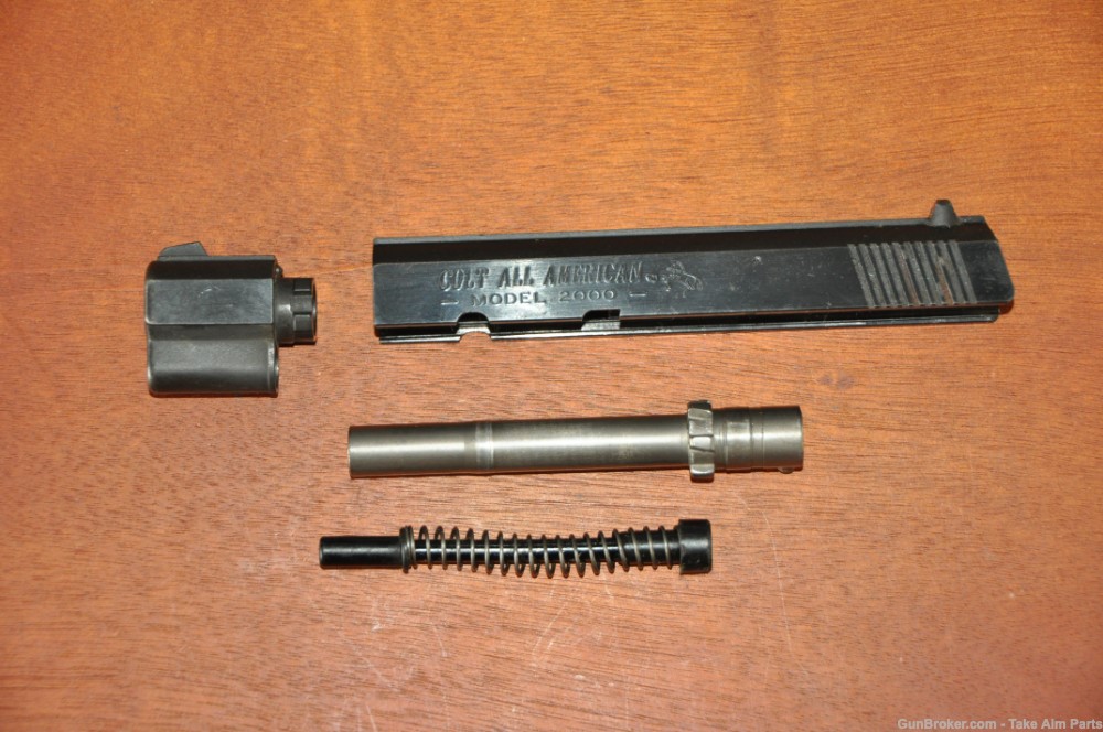 Colt All American Model 2000 9mm Complete Upper Slide & Barrel-img-0
