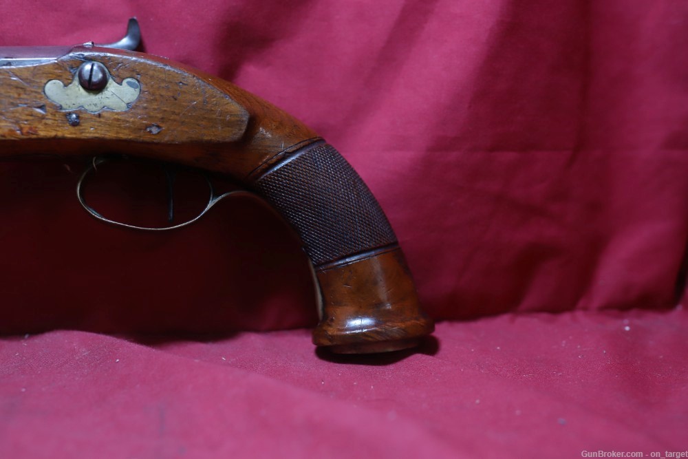 Unknown Manufacturer Antique Dueling Pistol 54 Cal. 7.25" Barrel-img-12