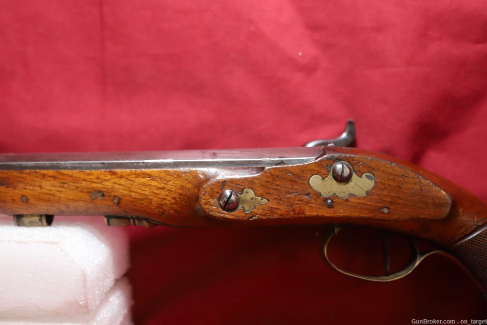 Unknown Manufacturer Antique Dueling Pistol 54 Cal. 7.25" Barrel-img-9