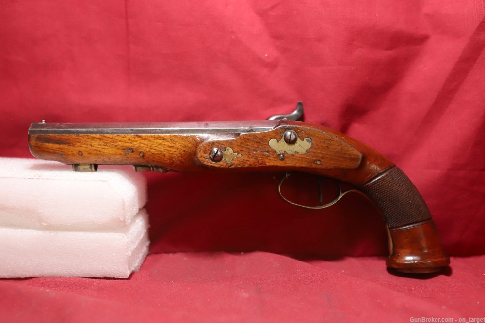 Unknown Manufacturer Antique Dueling Pistol 54 Cal. 7.25" Barrel-img-7