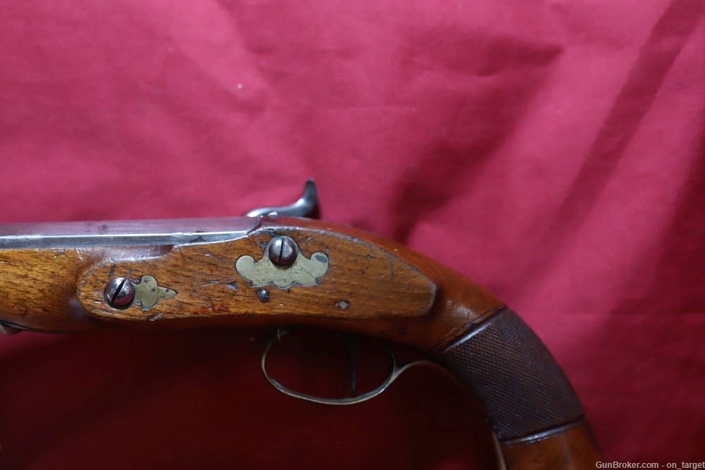 Unknown Manufacturer Antique Dueling Pistol 54 Cal. 7.25" Barrel-img-10