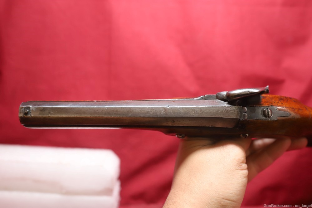 Unknown Manufacturer Antique Dueling Pistol 54 Cal. 7.25" Barrel-img-14