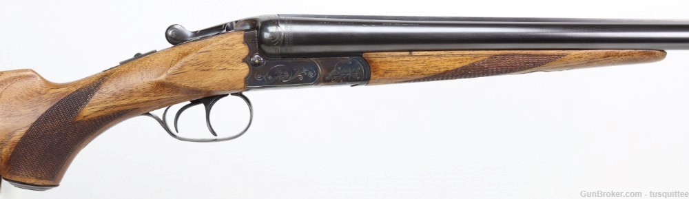 J.P Sauer & Sohn Field Grade SxS Shotgun 12Ga. (1930-40 Est.) EXCELLENT-img-3