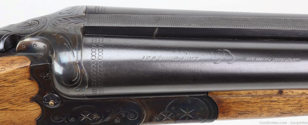 J.P Sauer & Sohn Field Grade SxS Shotgun 12Ga. (1930-40 Est.) EXCELLENT-img-24