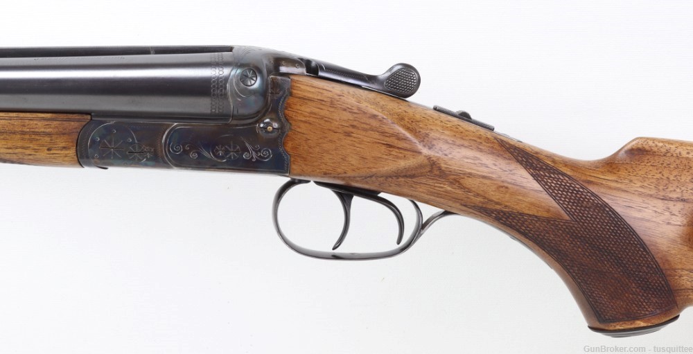 J.P Sauer & Sohn Field Grade SxS Shotgun 12Ga. (1930-40 Est.) EXCELLENT-img-7